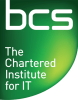 british-computer-society-bcs-logo Logo of the British Computer Society (BCS), featuring a green rectangle with a white curved line on the right side. The text ‘BCS’ is written in white on the top left corner, and ‘The Chartered Institute for IT’ is written in white on the bottom right corner